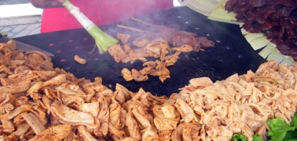 Peruvian street food