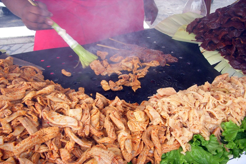 Peruvian street food