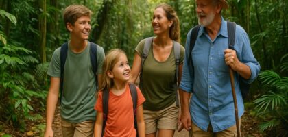 family travel Costa Rica