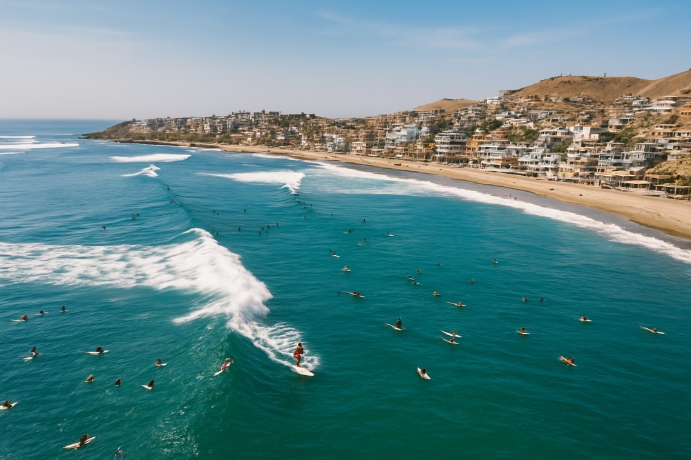 best surf spots Peru
